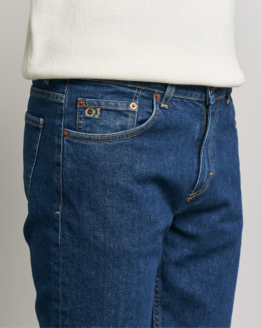 Herren | Jeans | Oscar Jacobson | Albert Cotton Stretch Jeans Thunder