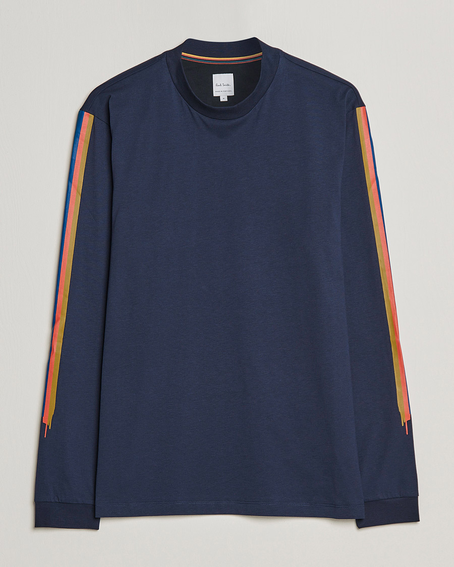 Herren | T-Shirts | Paul Smith | Artist Long Sleeve T-shirt Navy