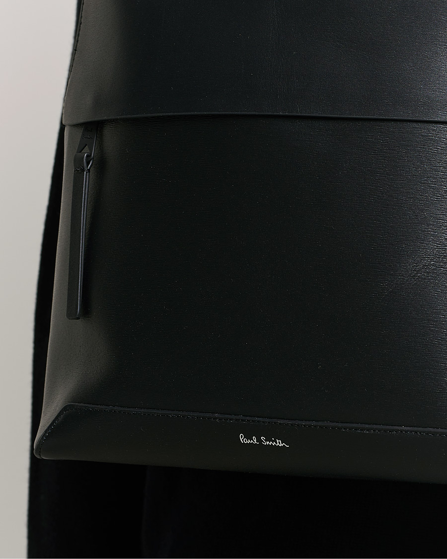 Herren | Paul Smith Leather Backpack Black | Paul Smith | Leather Backpack Black