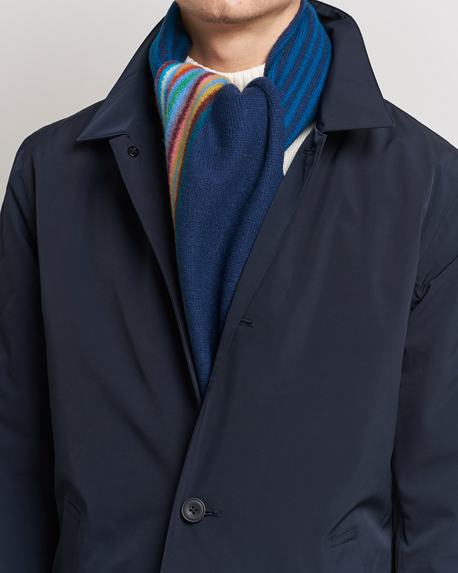 Herren | Paul Smith Merino Wool Scarf Blue | Paul Smith | Merino Wool Scarf Blue