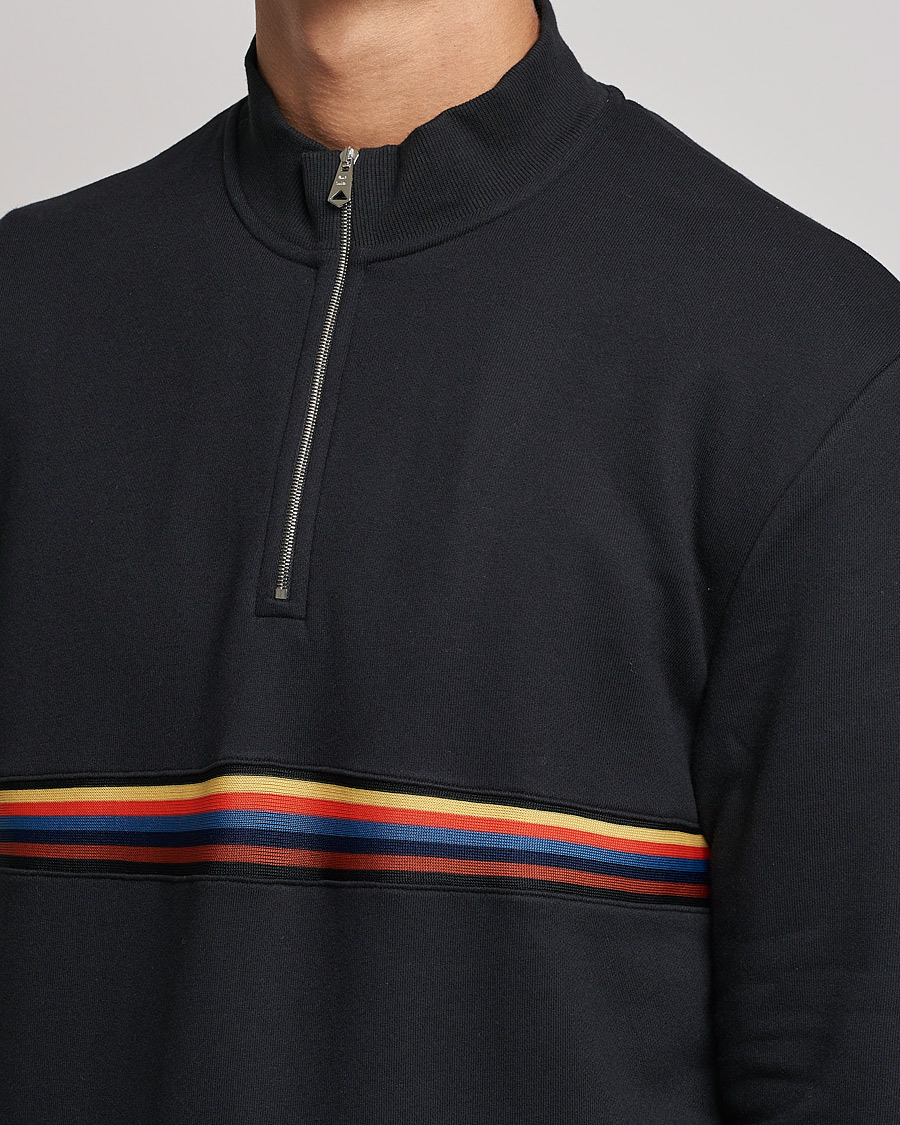 Herren | Pullover | Paul Smith | Half Zip Sweatshirt Black