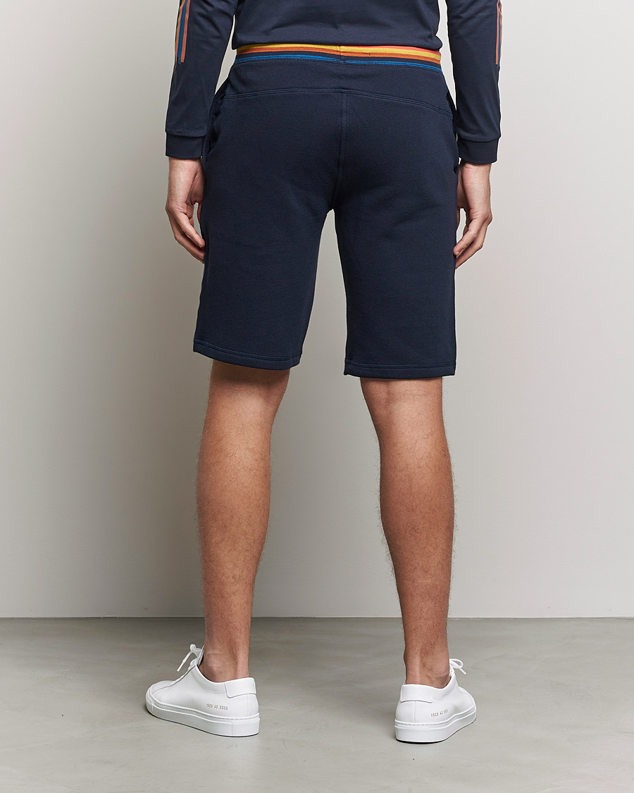 Herren | Shorts | Paul Smith | Birght Stripe Sweat Shorts Navy