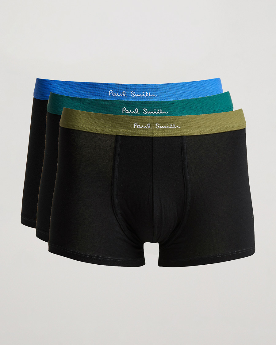 Herren | Unterwäsche | Paul Smith | 3-Pack Trunk Black