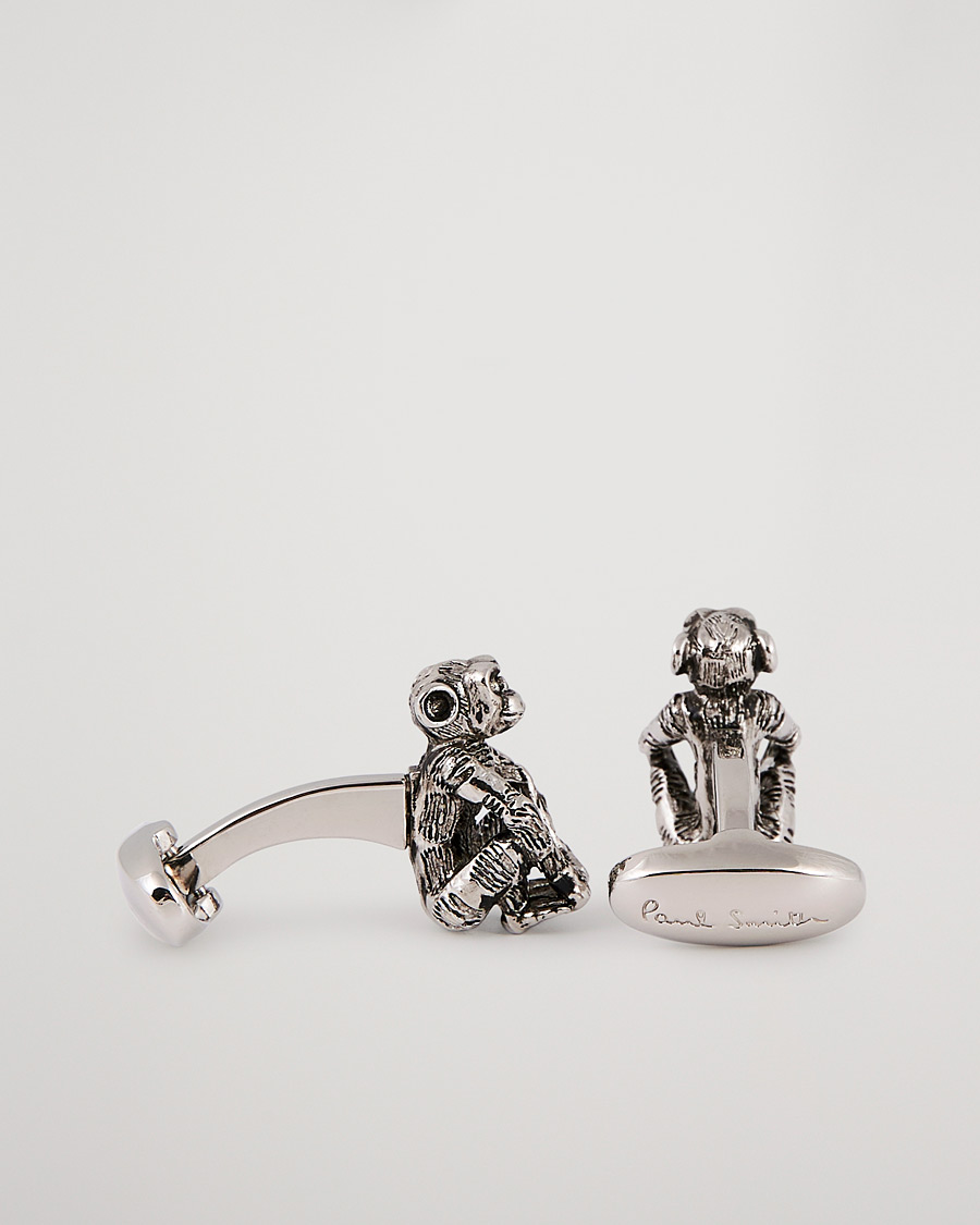 Herren | Paul Smith Monkey Cufflink Silver | Paul Smith | Monkey Cufflink Silver