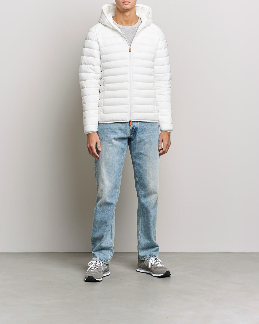 Herren | Jacken | Save The Duck | Donald Lightweight Padded Hooded Jacket Off White