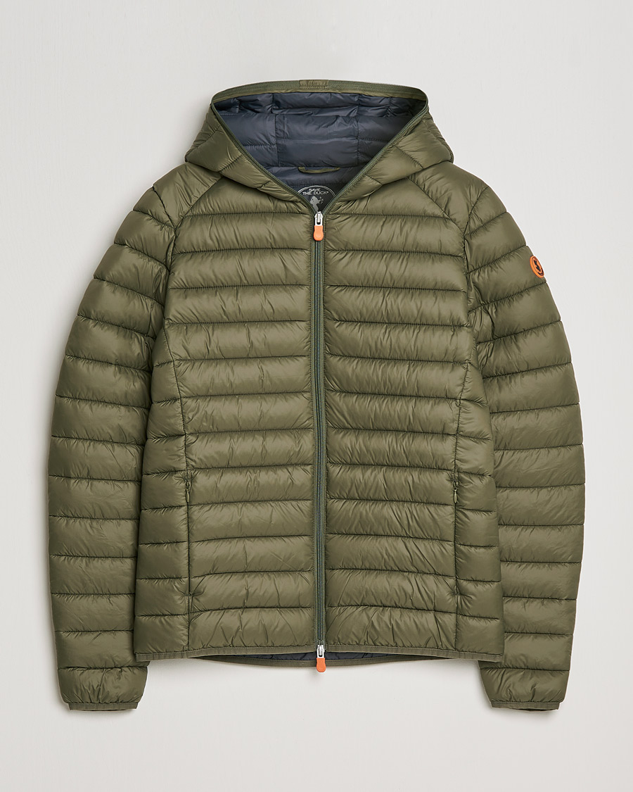 Herren | Jacken | Save The Duck | Donald Lightweight Padded Hooded Jacket Laurel Green