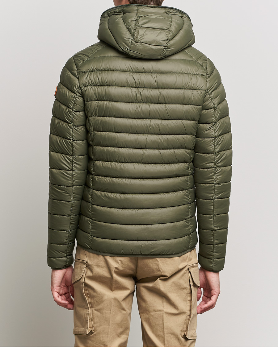 Herren | Jacken | Save The Duck | Donald Lightweight Padded Hooded Jacket Laurel Green