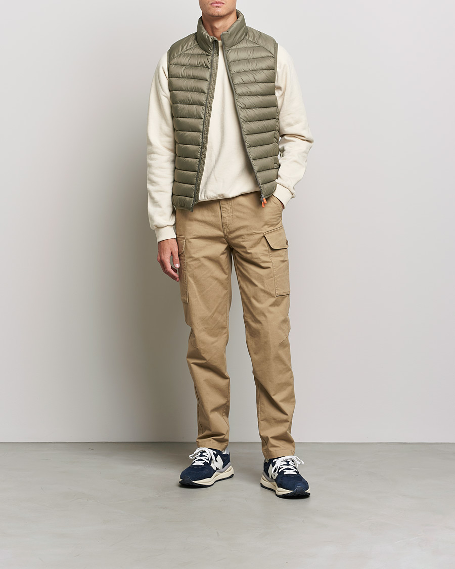 Herren | Jacken | Save The Duck | Adam Lightweight Padded Vest Mud Grey