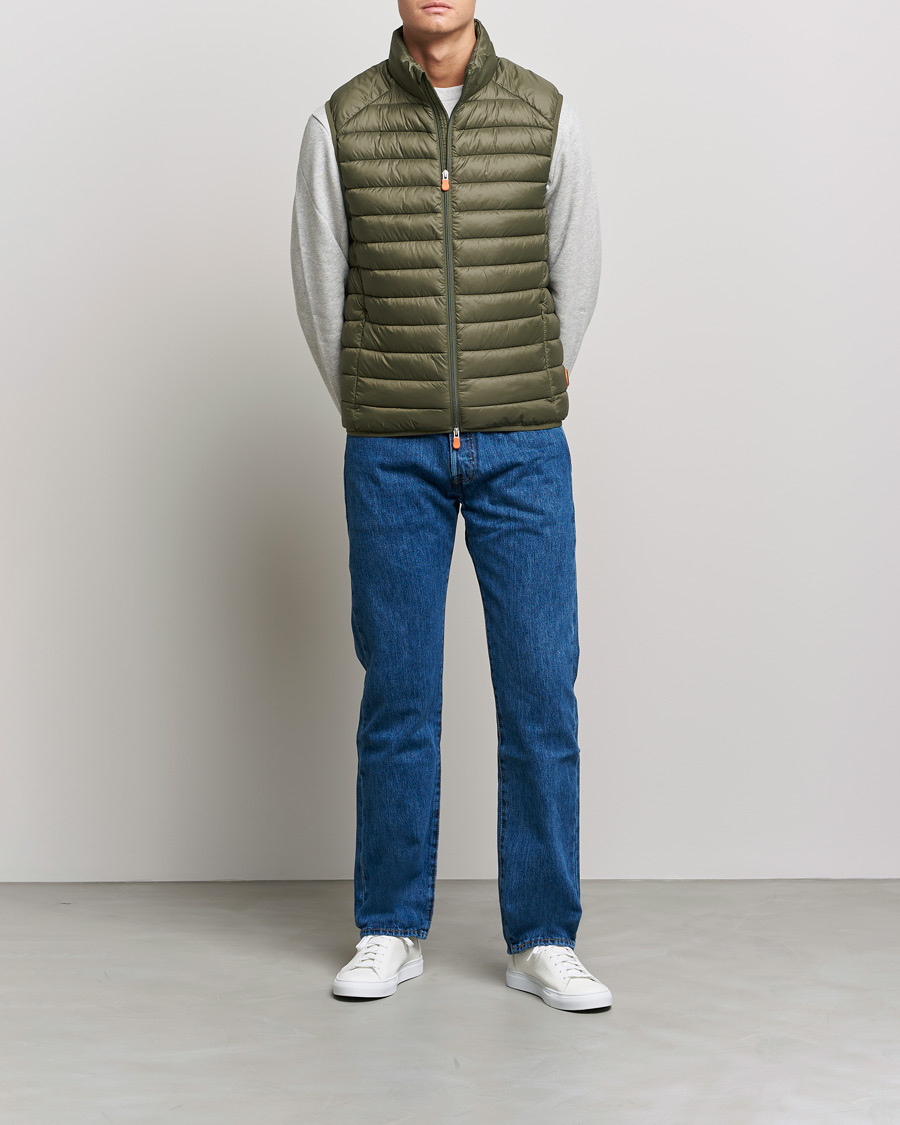 Herren | Jacken | Save The Duck | Adam Lightweight Padded Vest Laurel Green