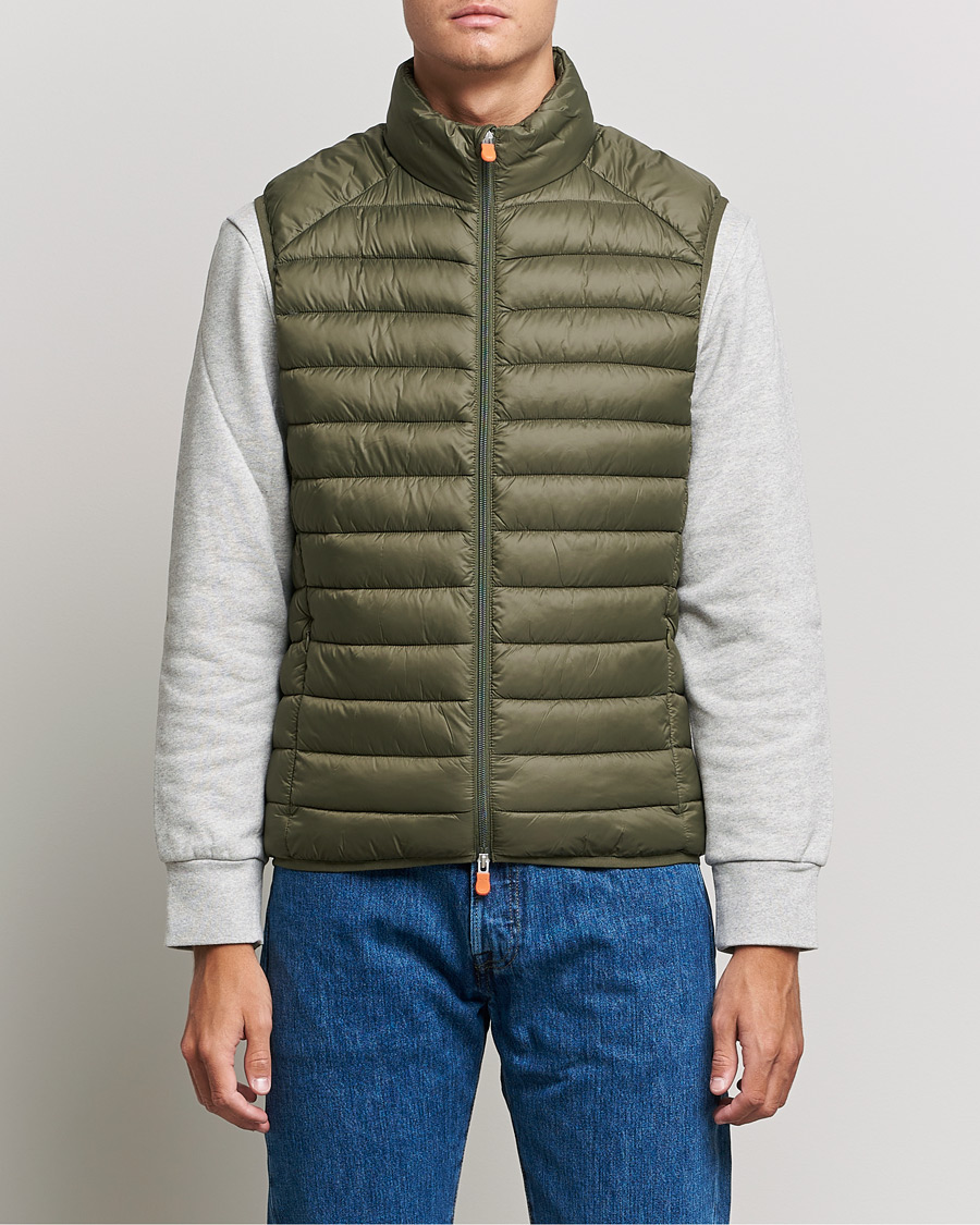 Herren | Jacken | Save The Duck | Adam Lightweight Padded Vest Laurel Green