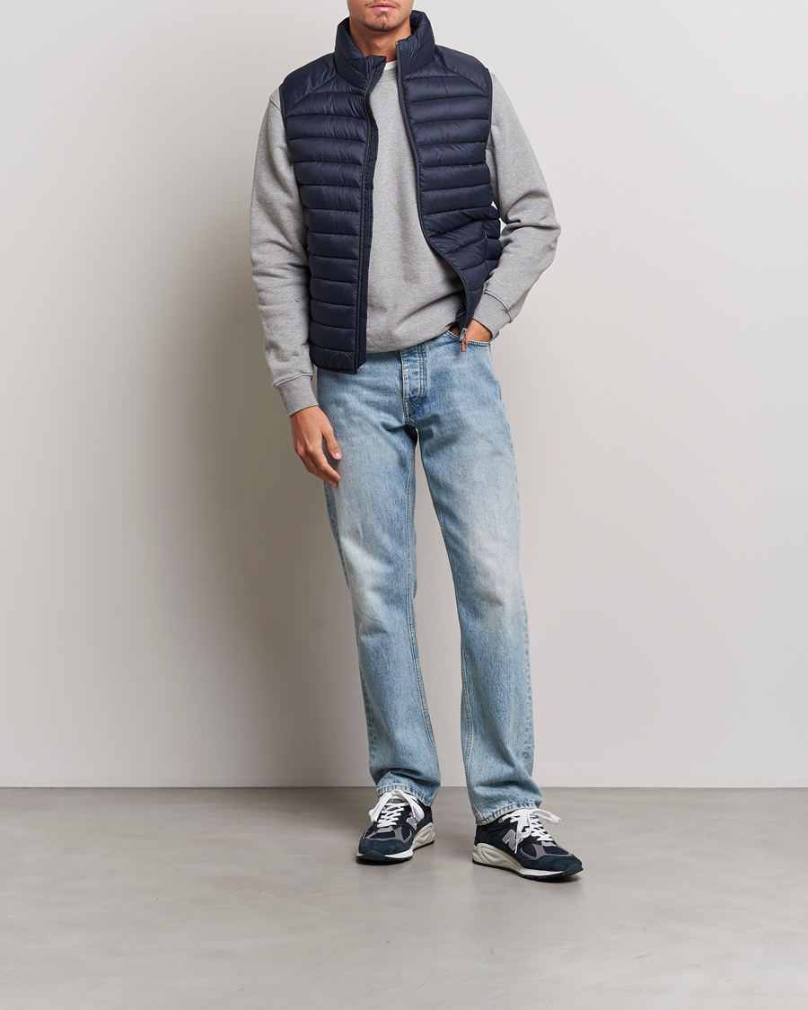 Herren | Westen | Save The Duck | Adam Lightweight Padded Vest Blue Black