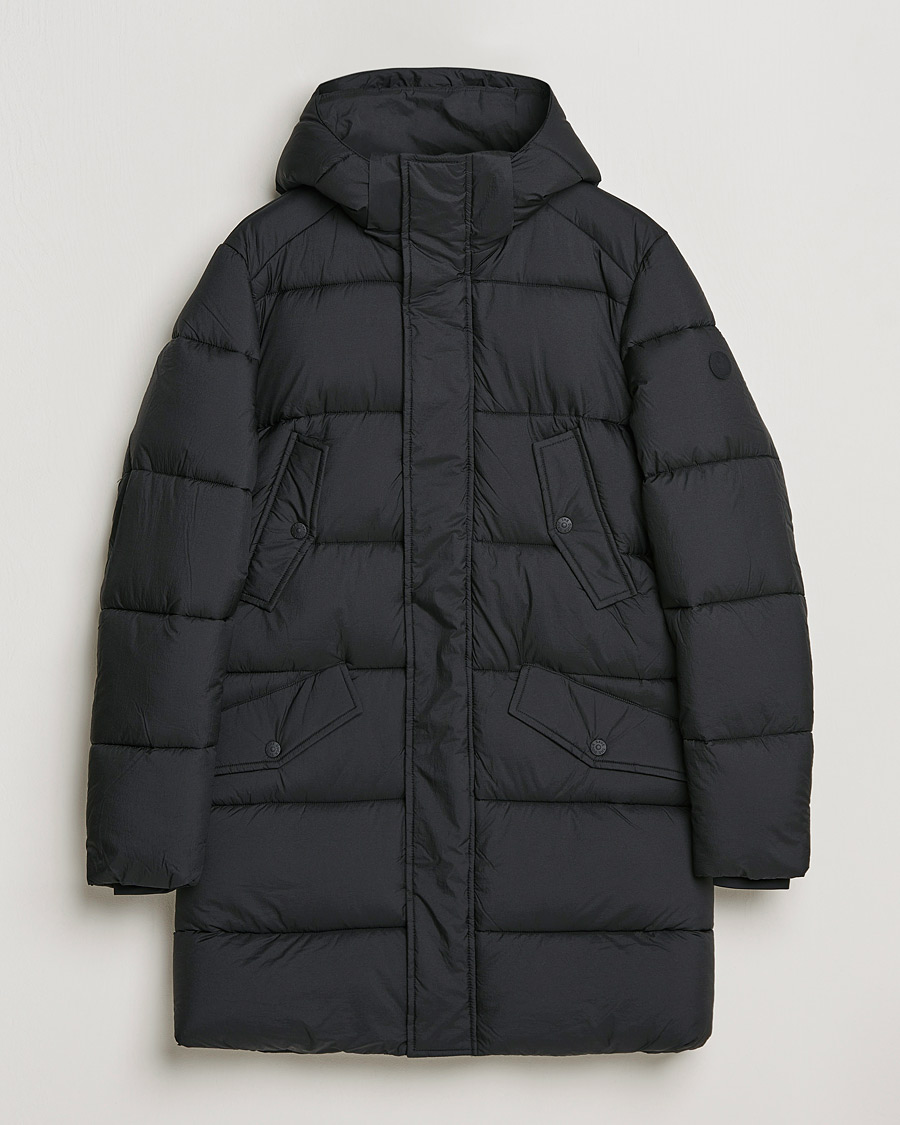 Herren | Jacken | Save The Duck | Jeremy Crinkle Nylon Parka Black