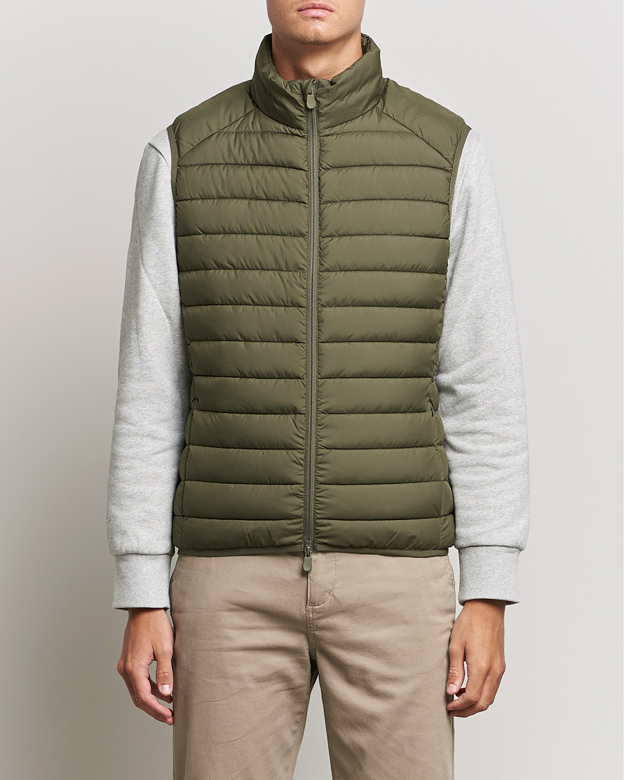 Herren | Westen | Save The Duck | Liam Matt Lightweight Vest Laurel Green