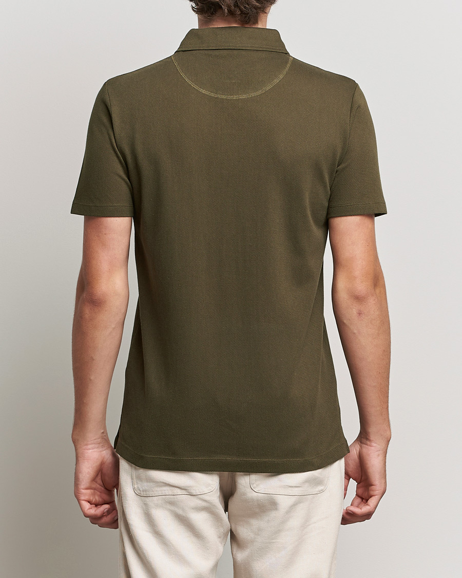 Herren | Poloshirts | Sunspel | Riviera Polo Shirt Dark Moss