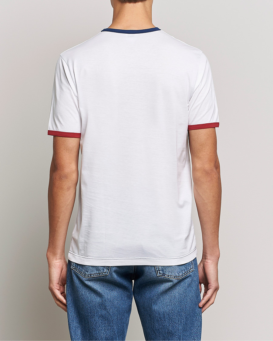 Herren | T-Shirts | Sunspel | Paul Weller Supima Cotton T-Shirt White