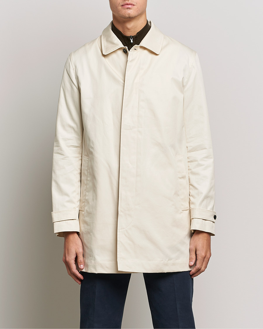 Herren | Jacken | Sunspel | Paul Weller Technical Cotton Mac Stone