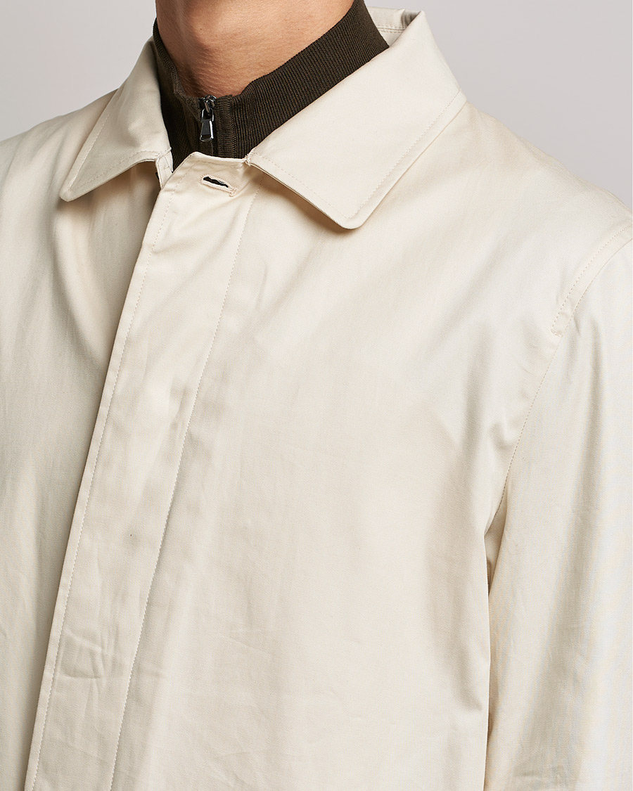 Herren | Jacken | Sunspel | Paul Weller Technical Cotton Mac Stone