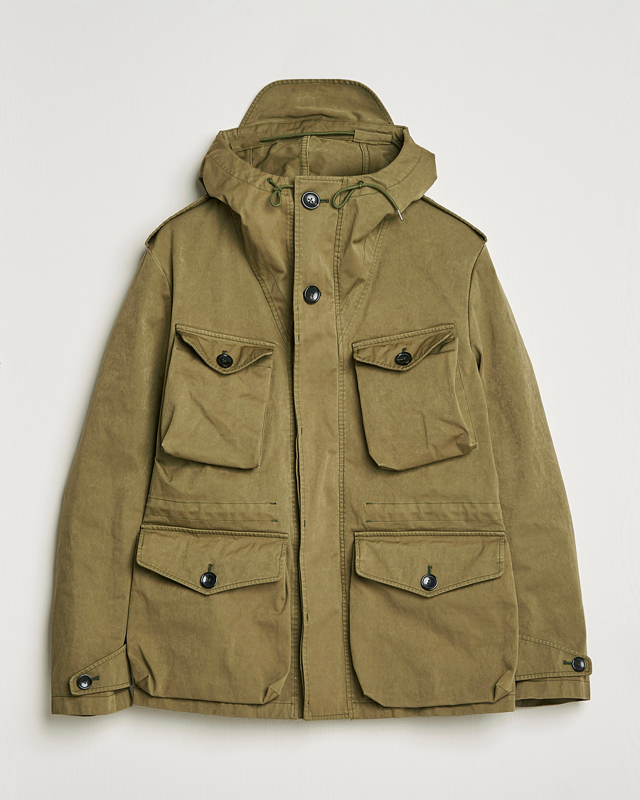 Herren | Jacken | Ten c | Smok Snow OJJ Hooded Field Jacket Olive