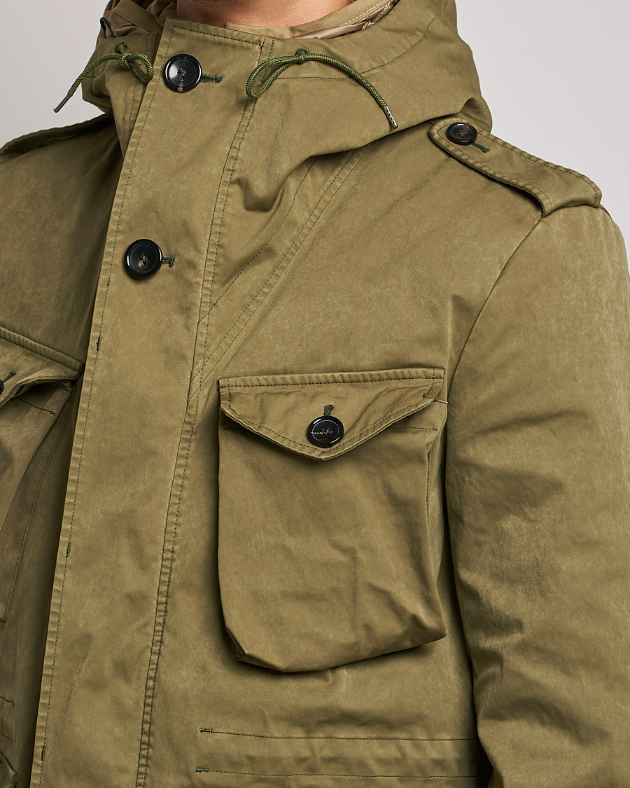 Herren | Jacken | Ten c | Smok Snow OJJ Hooded Field Jacket Olive