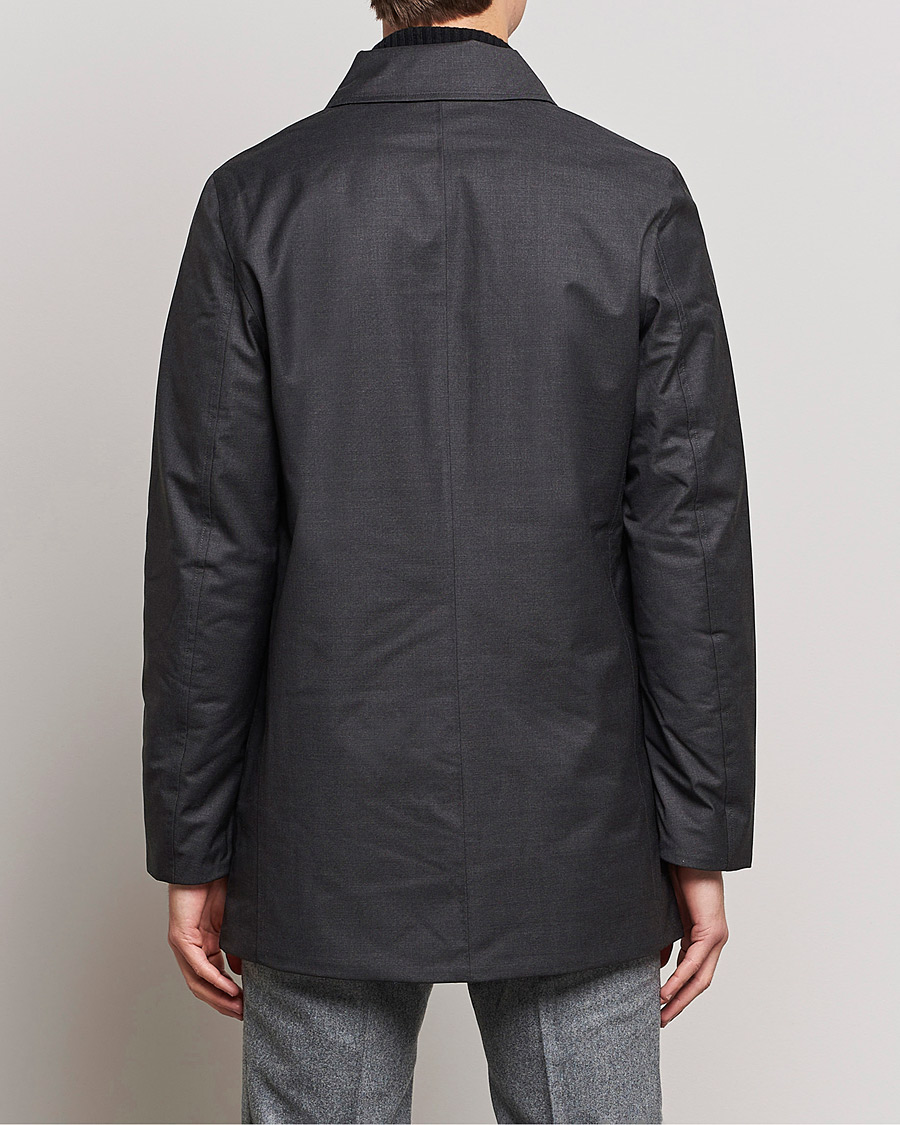 Herren | Jacken | UBR | Regulator Coat Savile Grey Wool