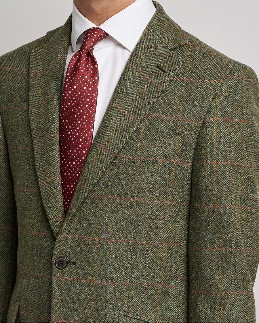 Herren | Sakkos | Walker Slater | Edward Lambswool Tweed Blazer Green
