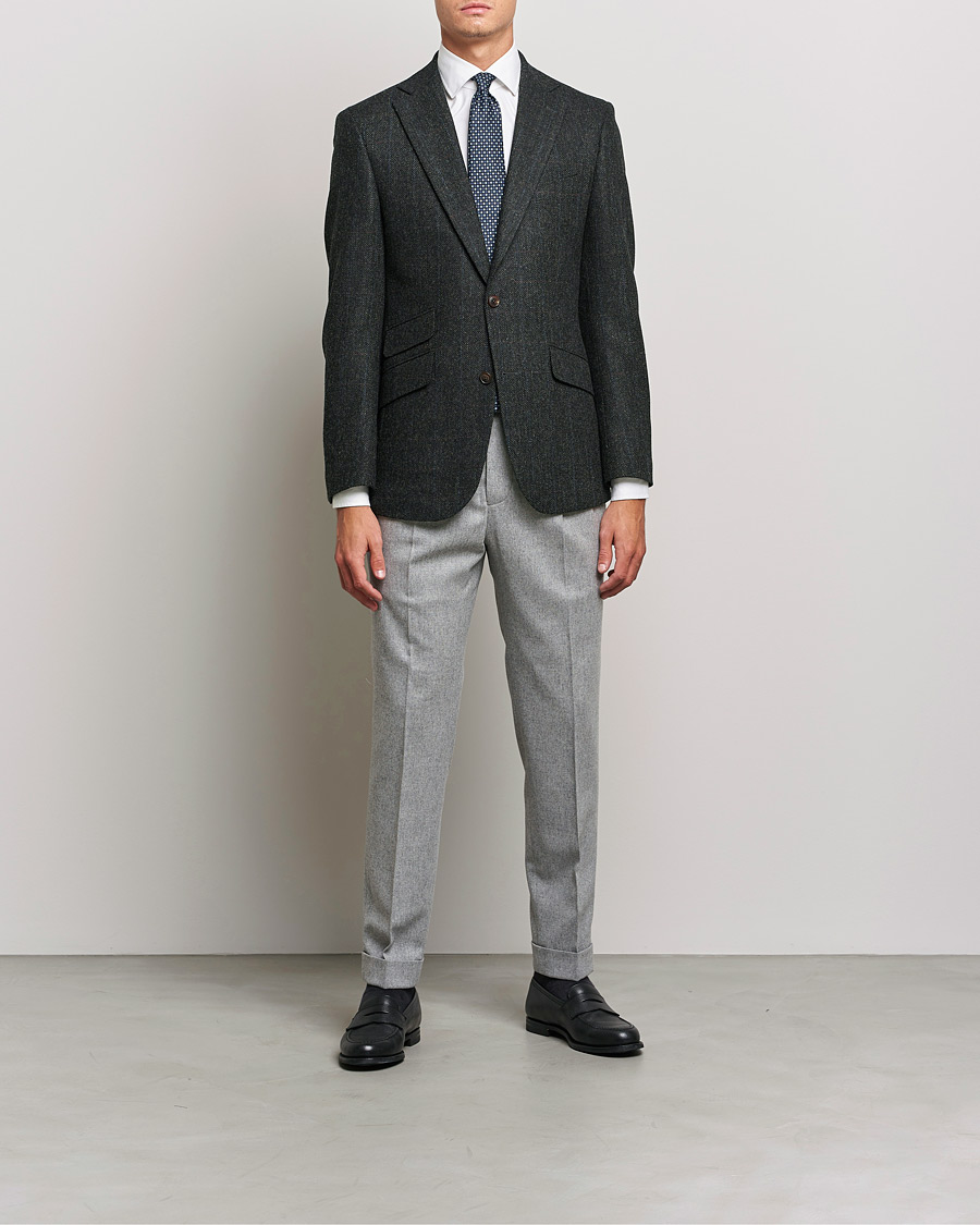 Herren | Sakkos | Walker Slater | Edward Lambswool Tweed Blazer Grey
