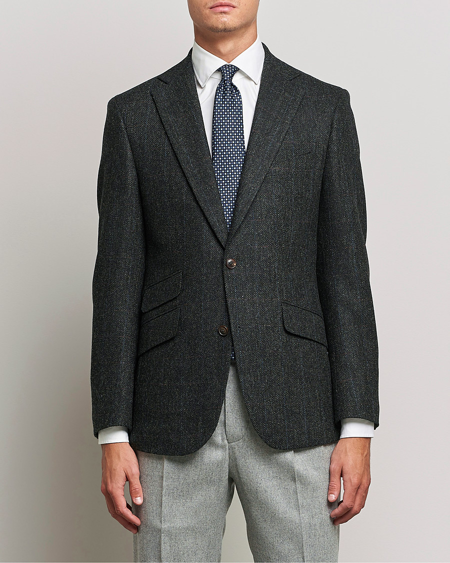 Herren | Sakkos | Walker Slater | Edward Lambswool Tweed Blazer Grey