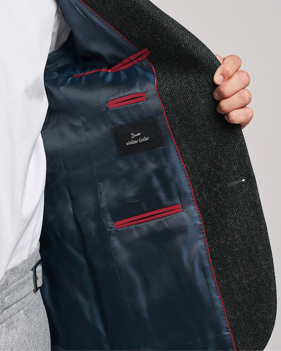 Herren | Sakkos | Walker Slater | Edward Lambswool Tweed Blazer Grey