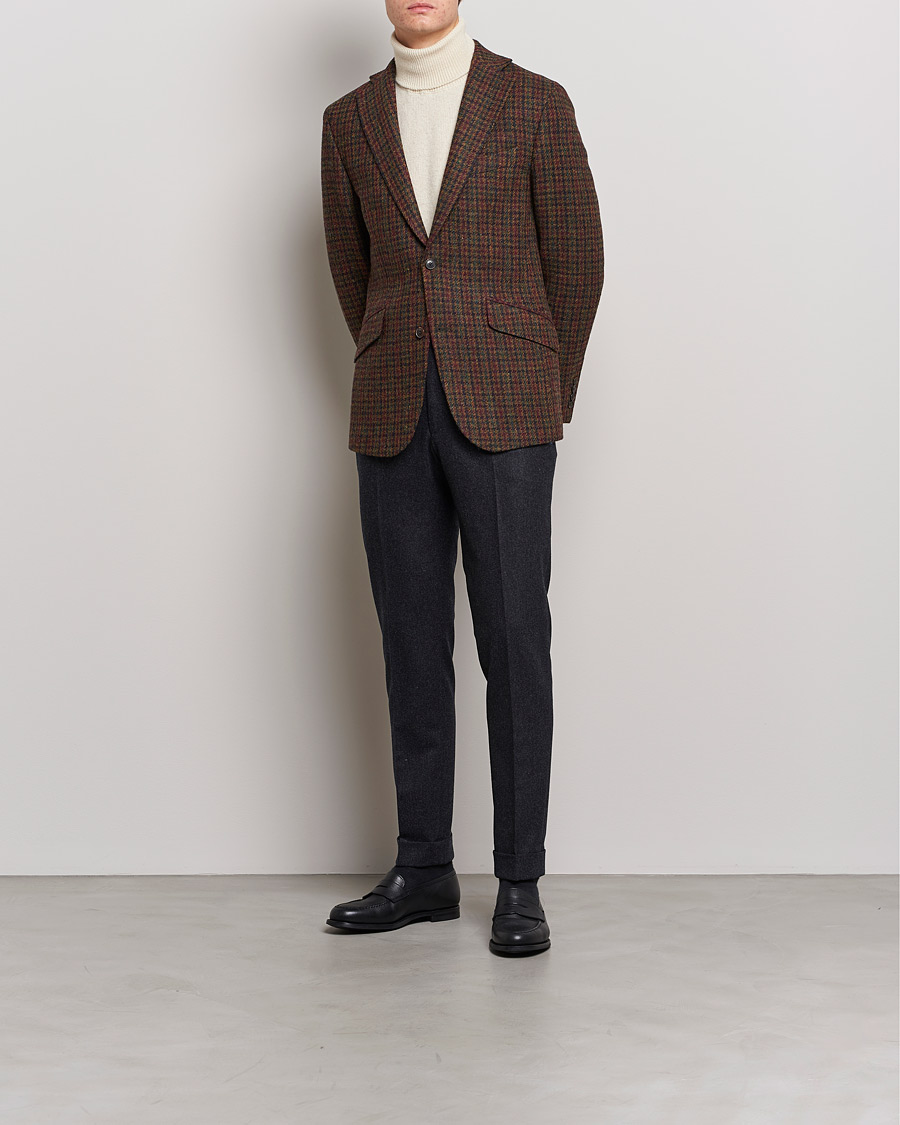 Herren | Sakkos | Walker Slater | Edward Harris Checked Tweed Blazer Green
