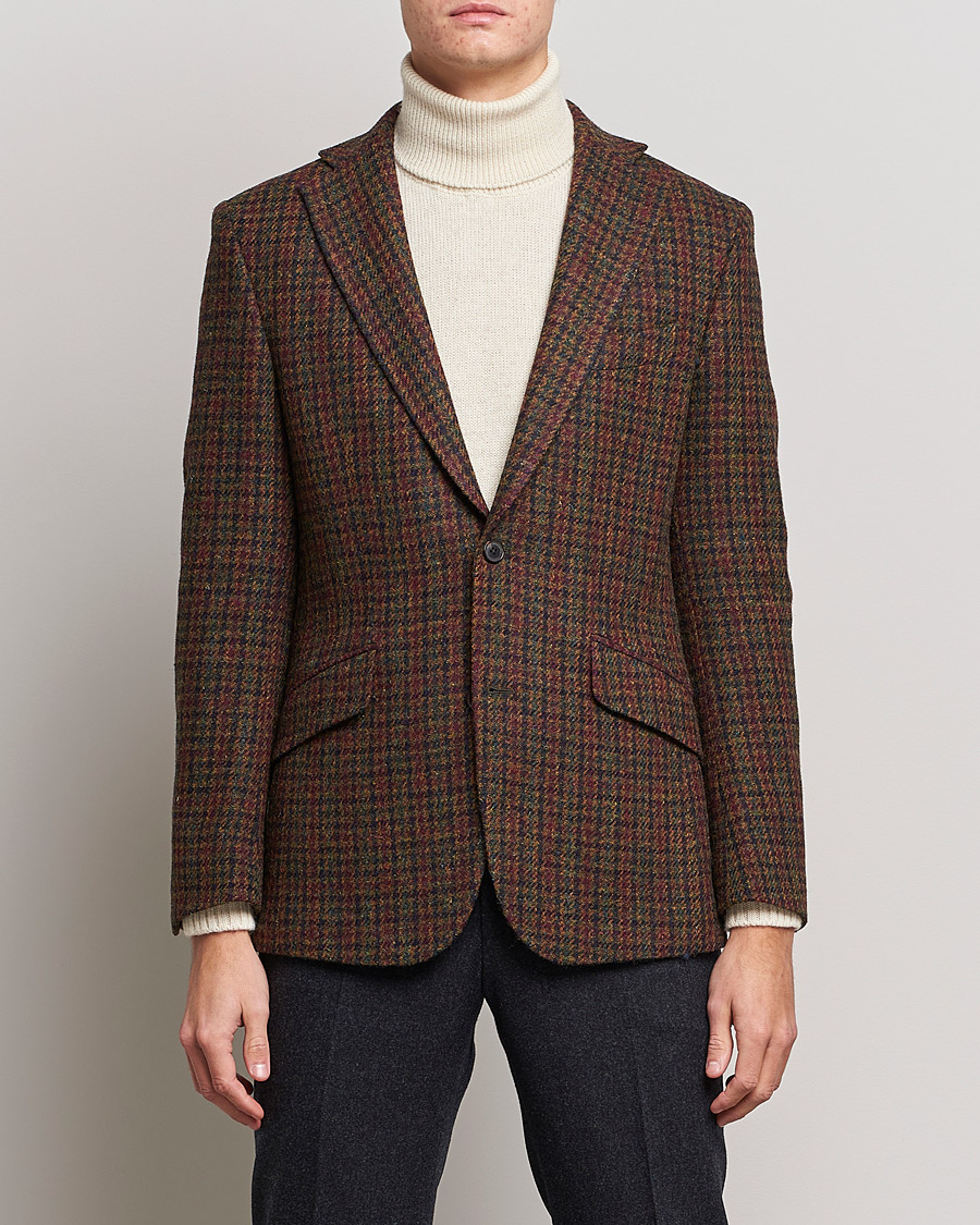 Herren | Sakkos | Walker Slater | Edward Harris Checked Tweed Blazer Green