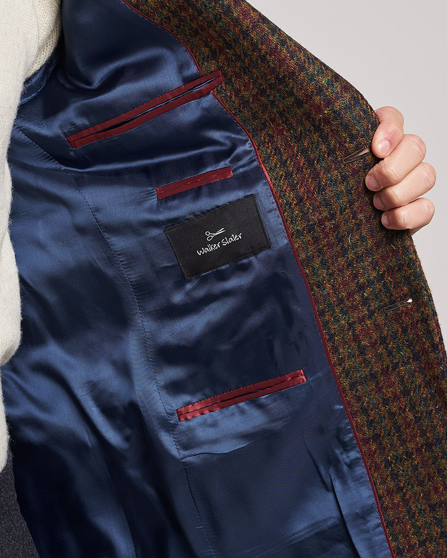 Herren | Sakkos | Walker Slater | Edward Harris Checked Tweed Blazer Green