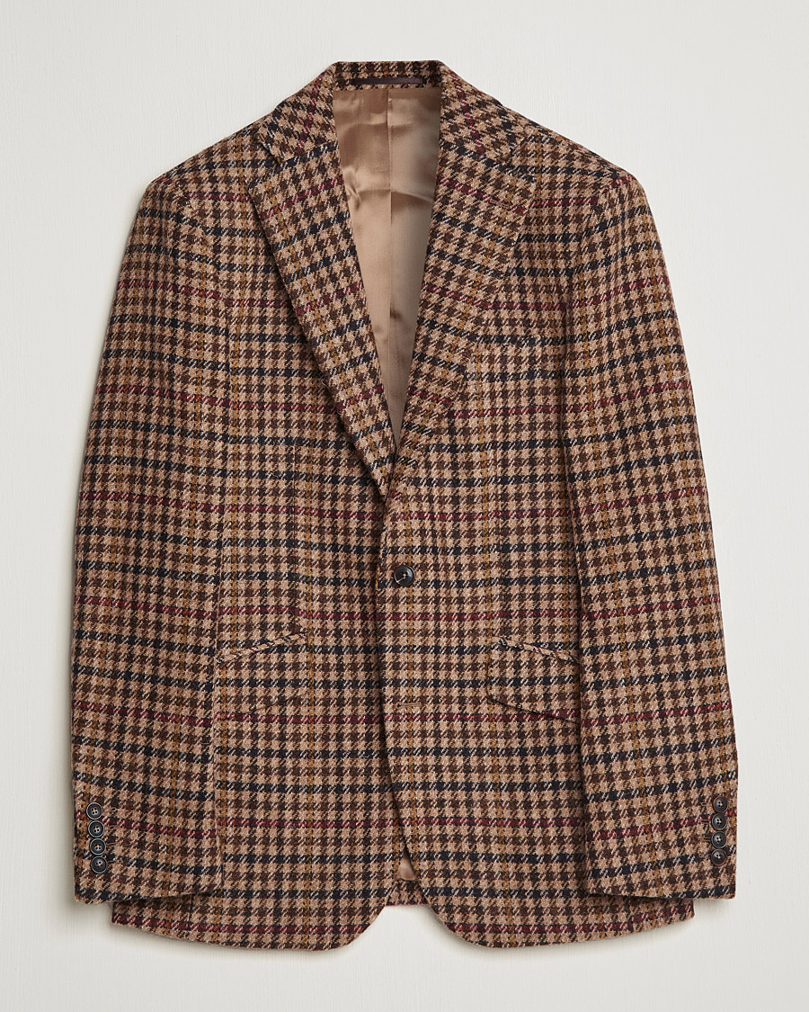 Herren | Sakkos | Walker Slater | Edward Harris Checked Tweed Blazer Beige