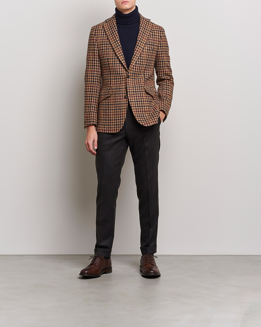 Herren | Sakkos | Walker Slater | Edward Harris Checked Tweed Blazer Beige