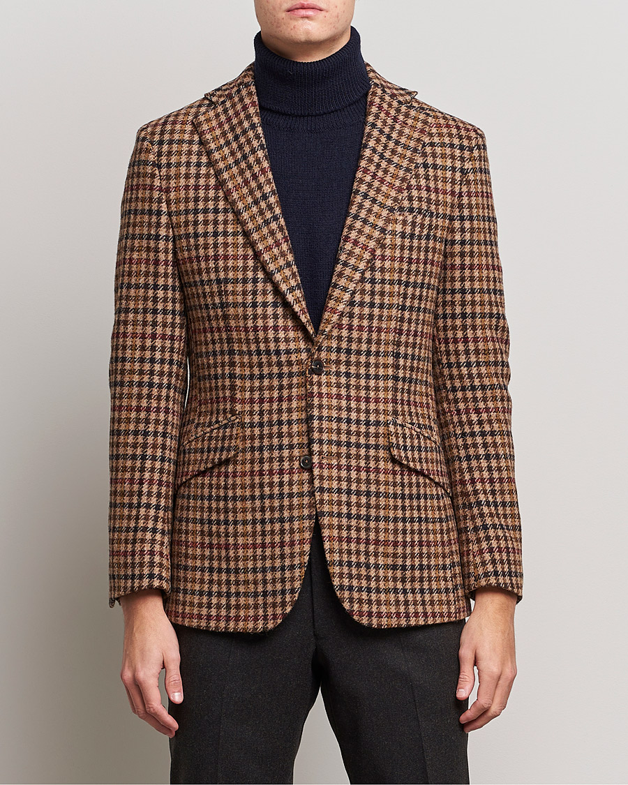 Herren | Sakkos | Walker Slater | Edward Harris Checked Tweed Blazer Beige