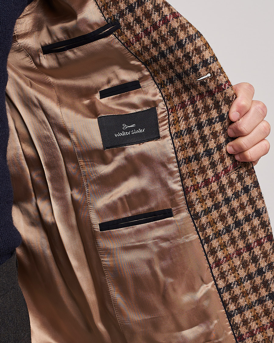 Herren | Sakkos | Walker Slater | Edward Harris Checked Tweed Blazer Beige