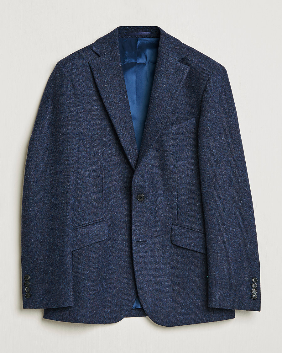 Herren | Sakkos | Walker Slater | Edward Harris Tweed Blazer Navy