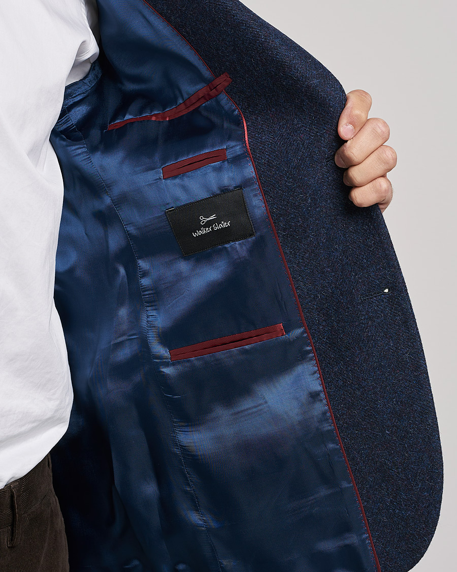 Herren | Sakkos | Walker Slater | Edward Harris Tweed Blazer Navy