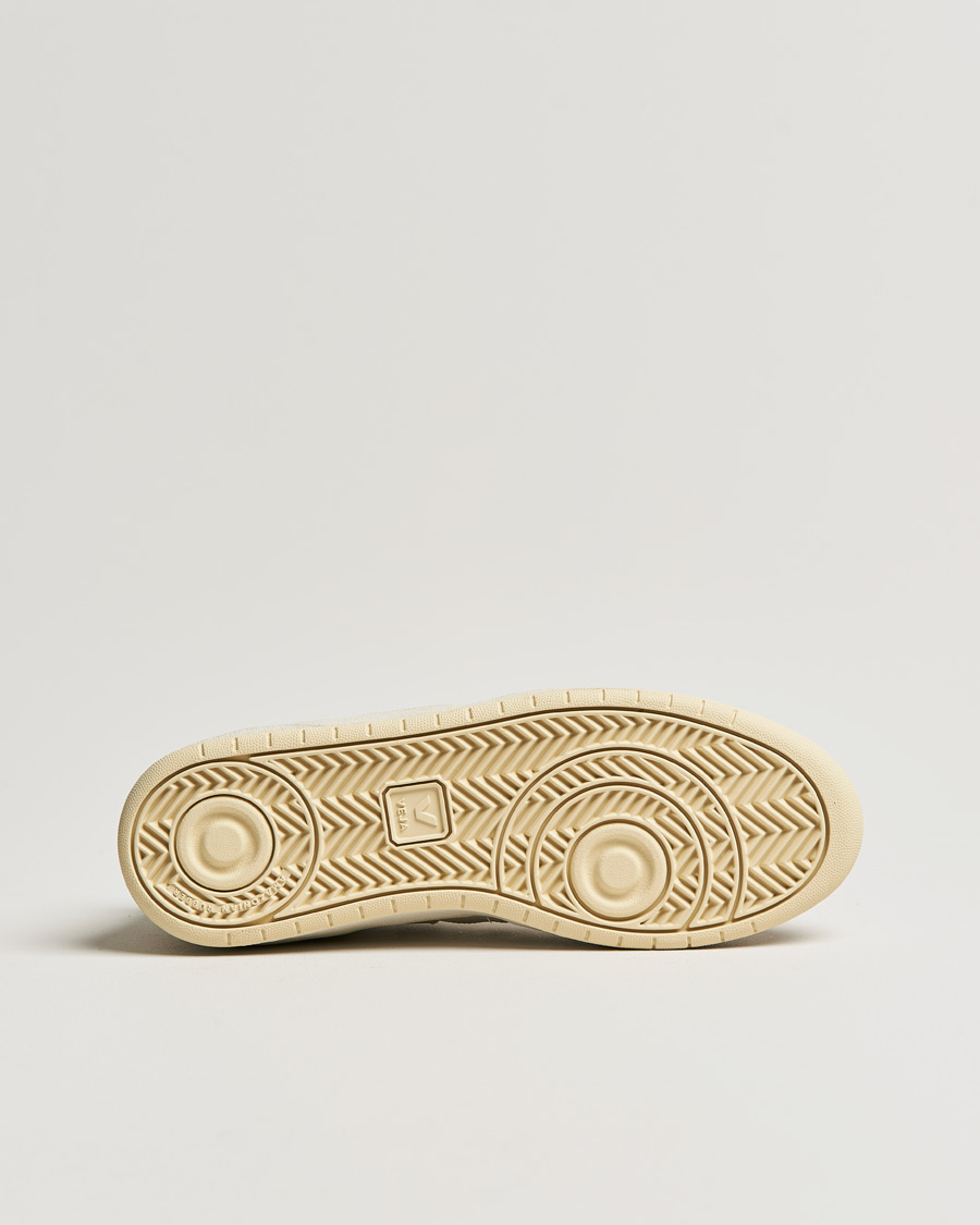 Herren | Veja V-10 Leather Sneaker Extra White Sahara Emeraude | Veja | V-10 Leather Sneaker Extra White Sahara Emeraude