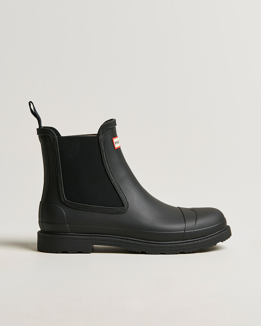 Herren | Galoschen & Gummistiefel | Hunter Boots | Commando Chelsea Boot Black