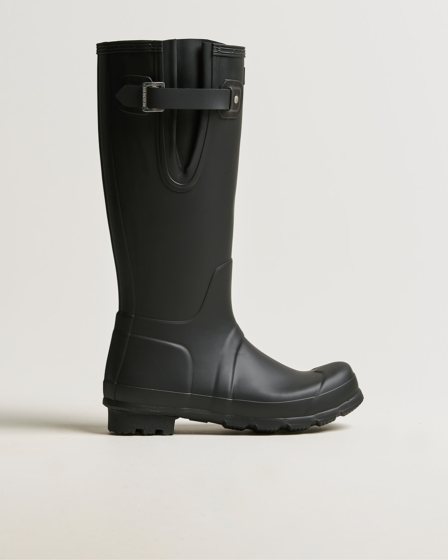 Herren | Hunter Original Tall Side Adjustable Boot Black | Hunter Boots | Hunter Original Tall Side Adjustable Boot Black