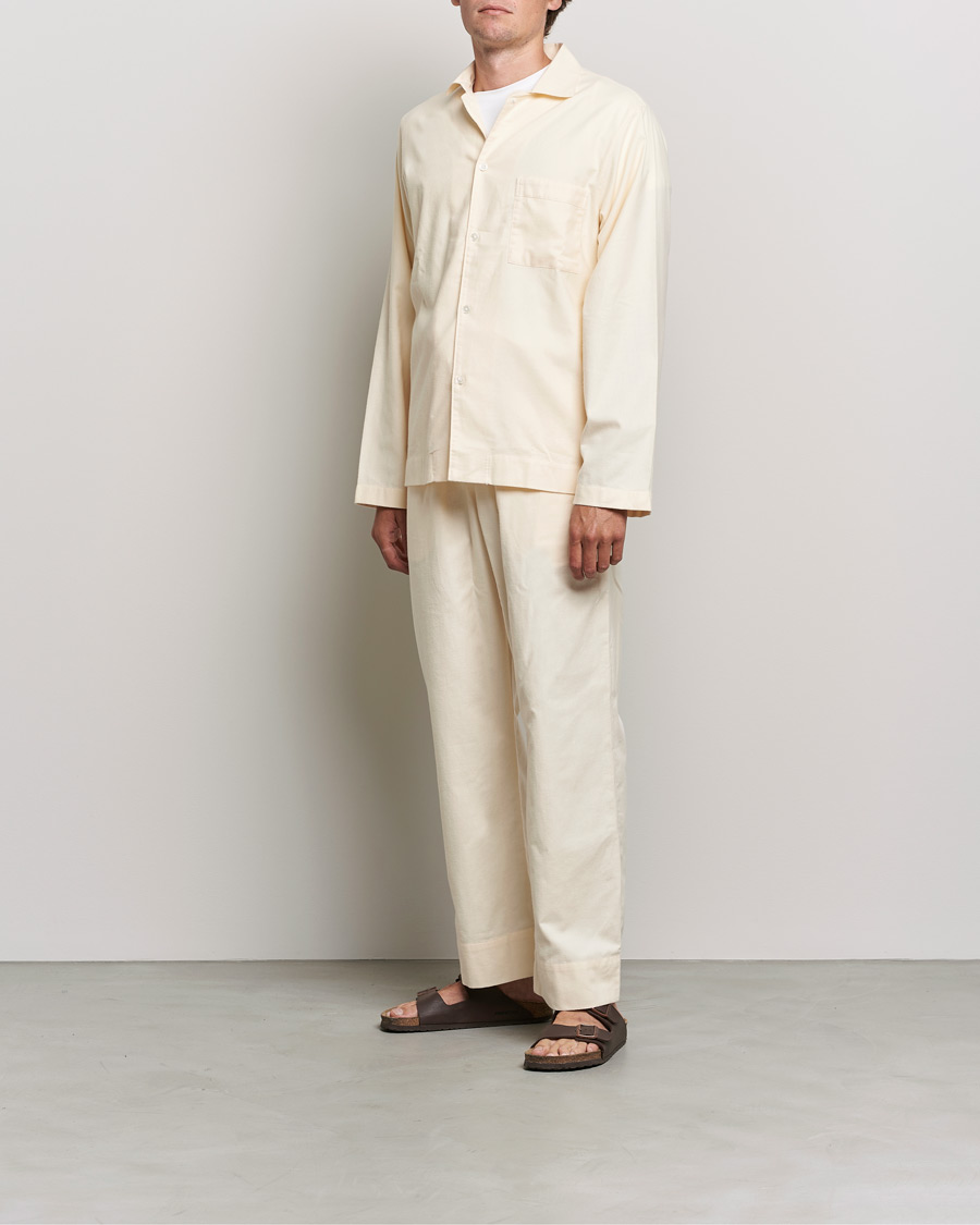 Herren | Schlafanzüge & Bademäntel | Tekla | Flannel Pyjama Shirt Moondust