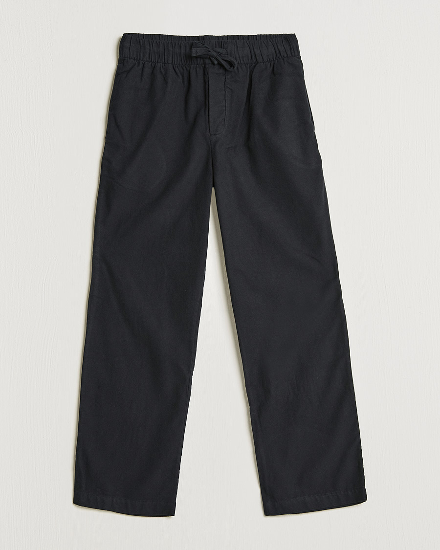 Herren | Schlafanzüge & Bademäntel | Tekla | Flannel Pyjama Pants Lucid Black