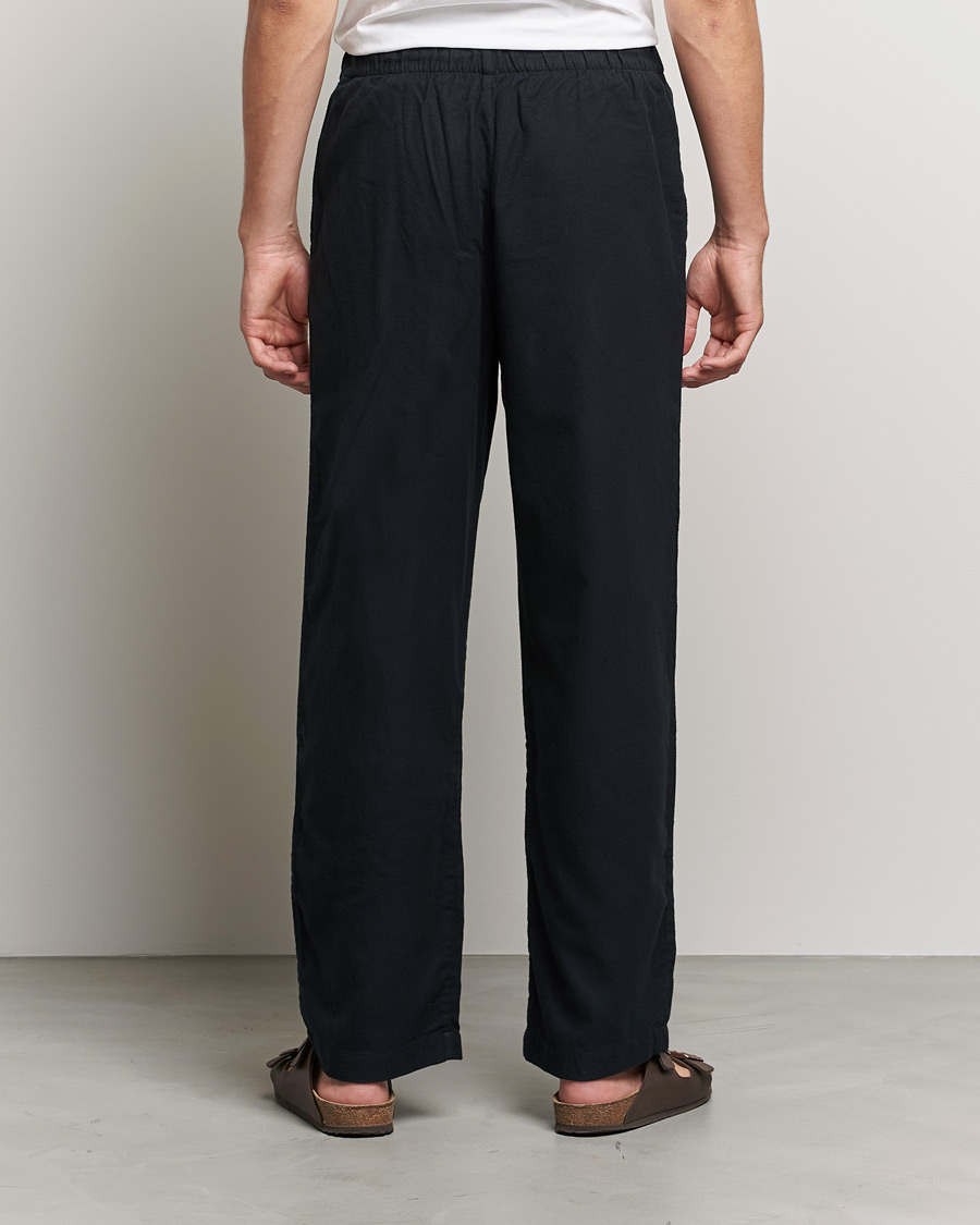 Herren | Schlafanzüge & Bademäntel | Tekla | Flannel Pyjama Pants Lucid Black