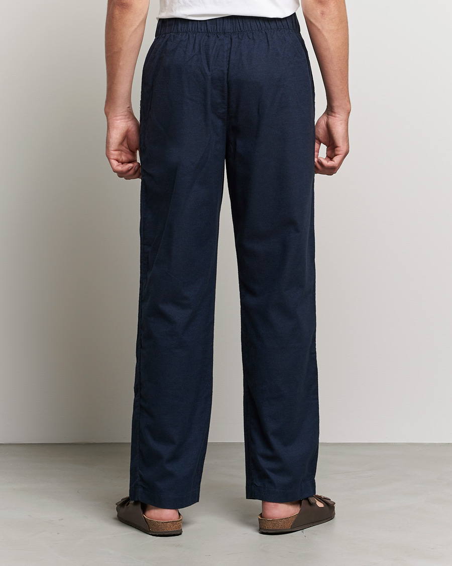 Herren | Schlafanzüge & Bademäntel | Tekla | Flannel Pyjama Pants Midnight Blue