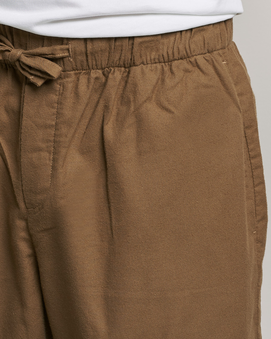 Herren | Schlafanzüge & Bademäntel | Tekla | Flannel Pyjama Pants Moss