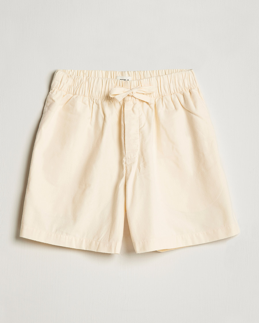 Herren | Schlafanzüge & Bademäntel | Tekla | Flannel Pyjama Shorts Moondust