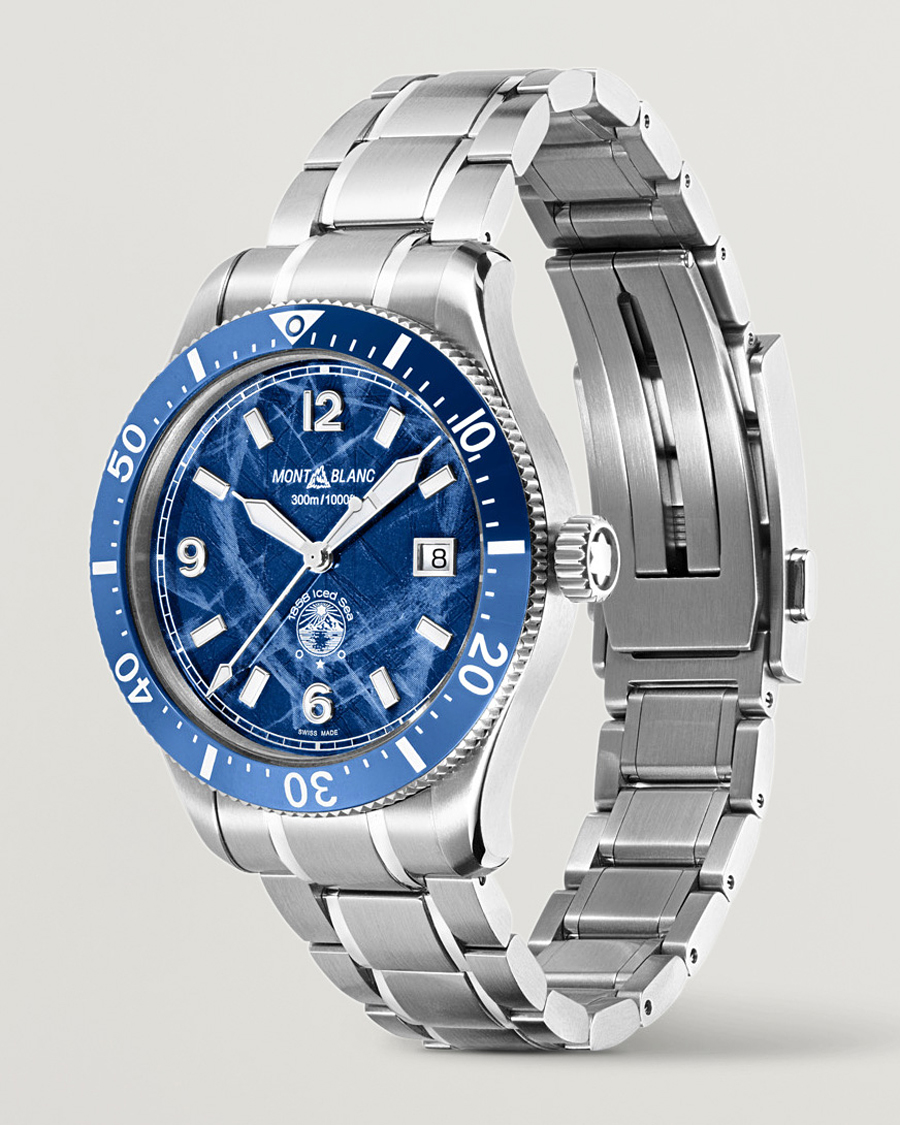 Herren | Montblanc 1858 Iced Sea Automatic 41mm Blue | Montblanc | 1858 Iced Sea Automatic 41mm Blue