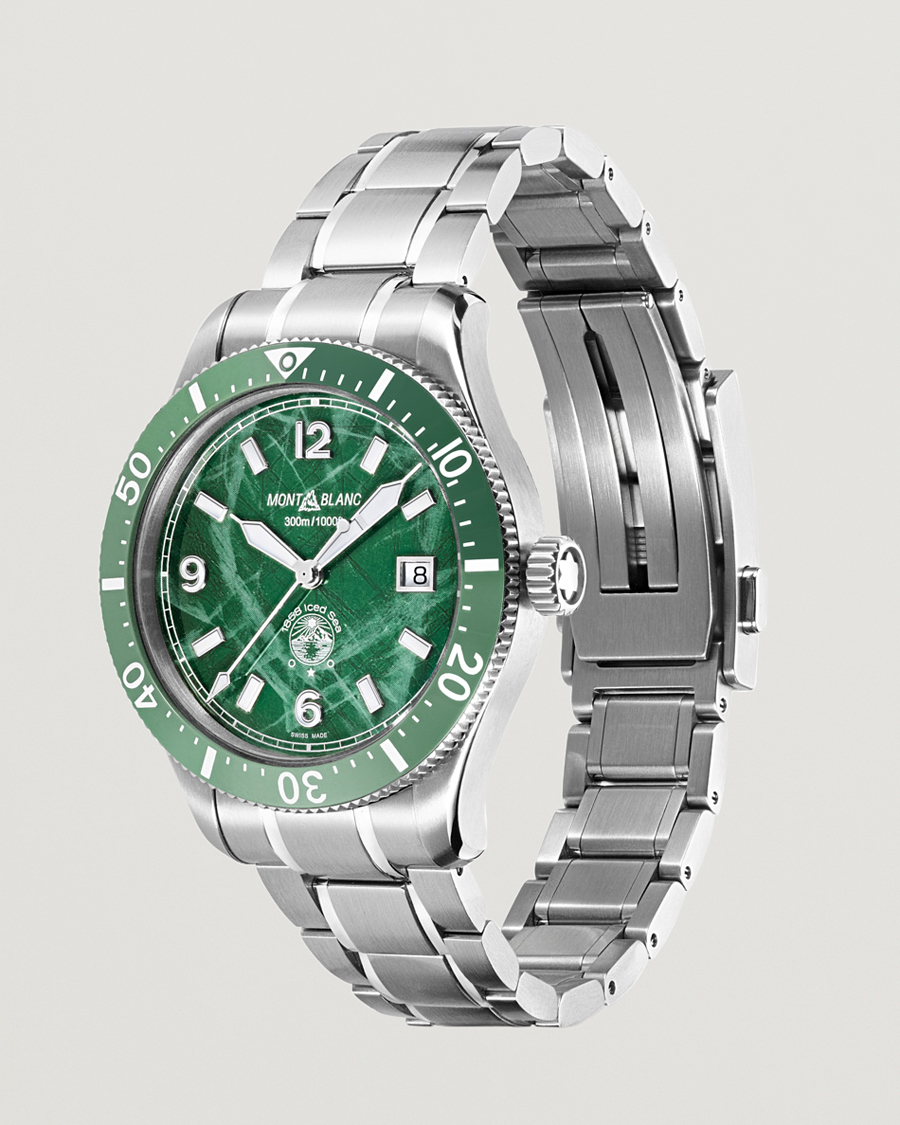 Herren | Montblanc | Montblanc | 1858 Iced Sea Automatic 41mm Green