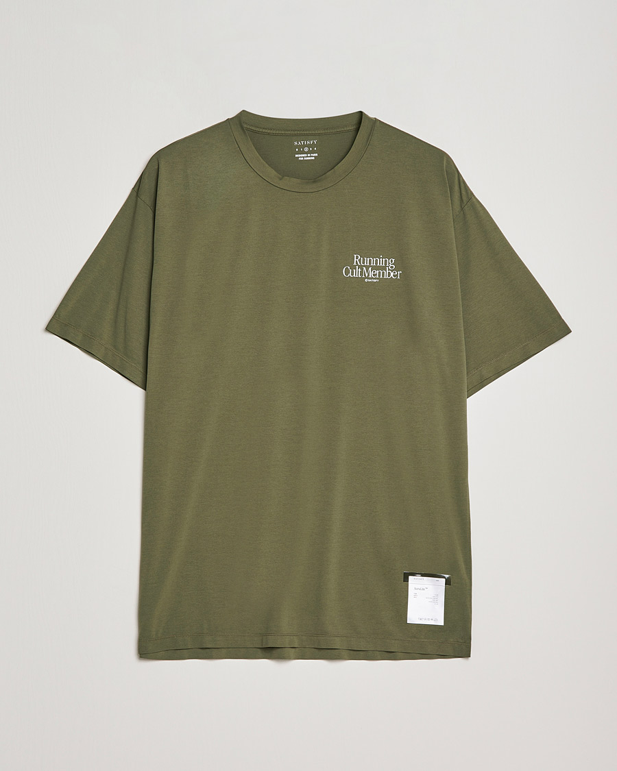 Herren | T-Shirts | Satisfy | AuraLite T-Shirt Olive