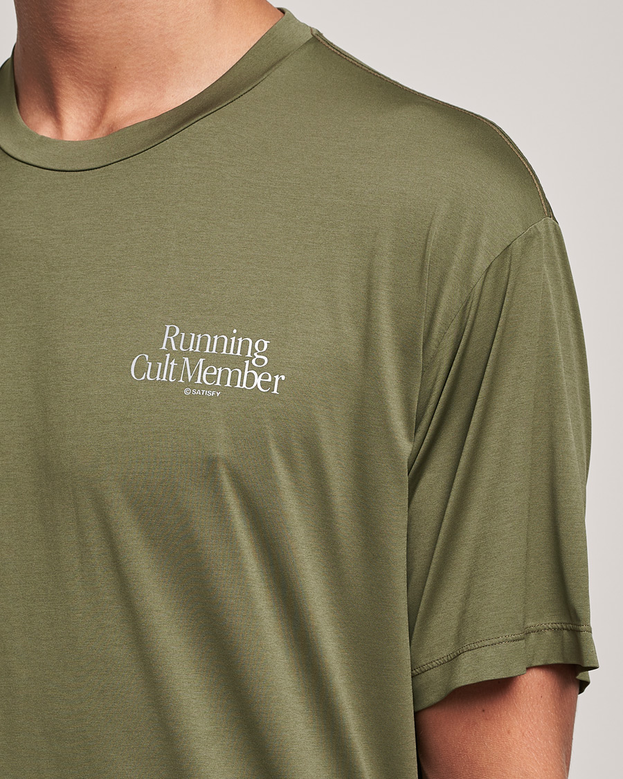 Herren | T-Shirts | Satisfy | AuraLite T-Shirt Olive